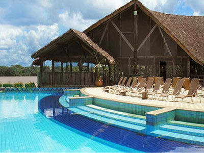 Pakaas Palafita Lodge Guayaramerim Exterior photo