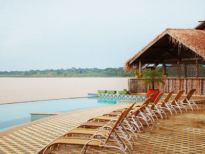 Pakaas Palafita Lodge Guayaramerim Exterior photo